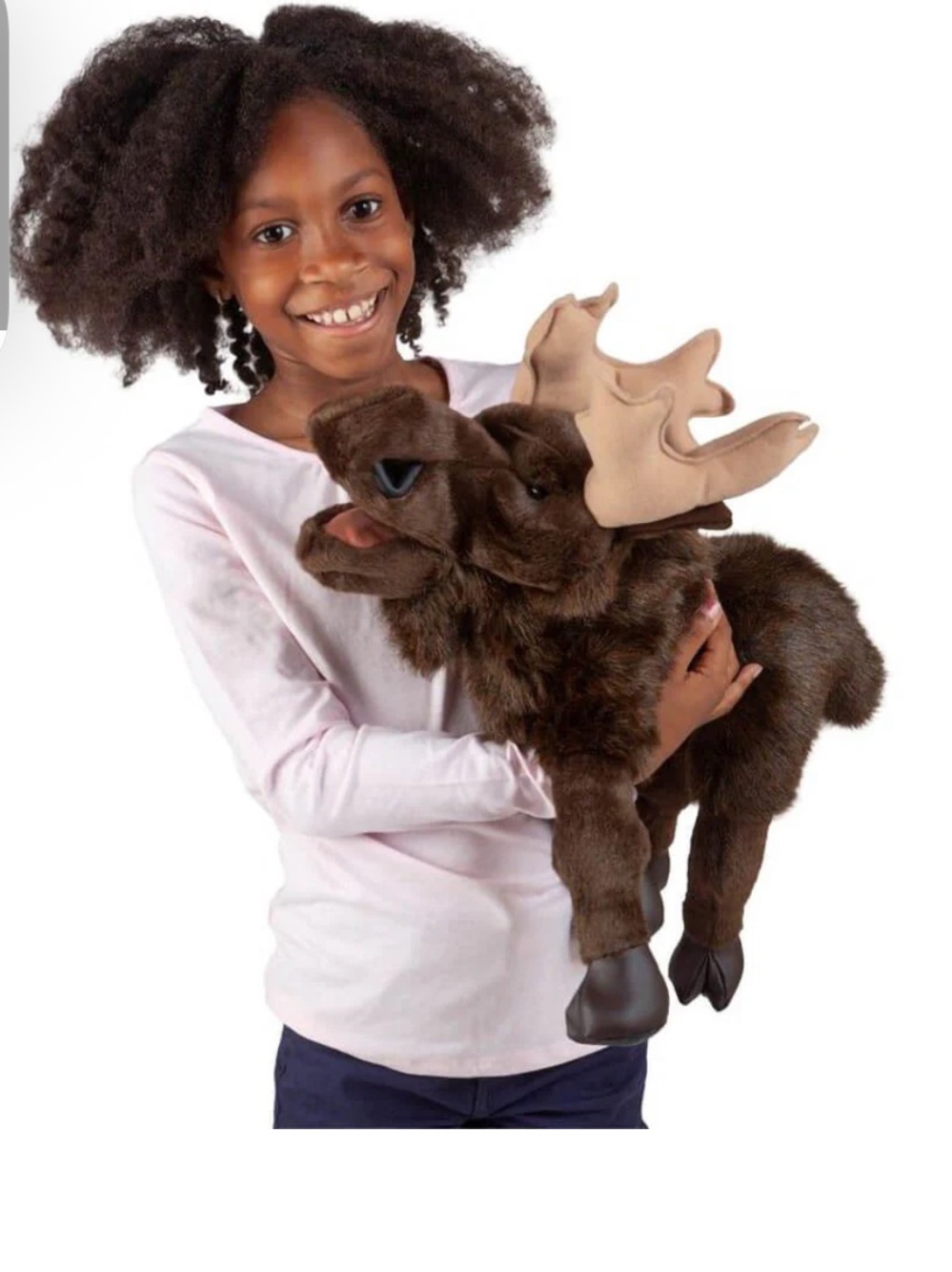 Large Folkmanis Moose Puppet